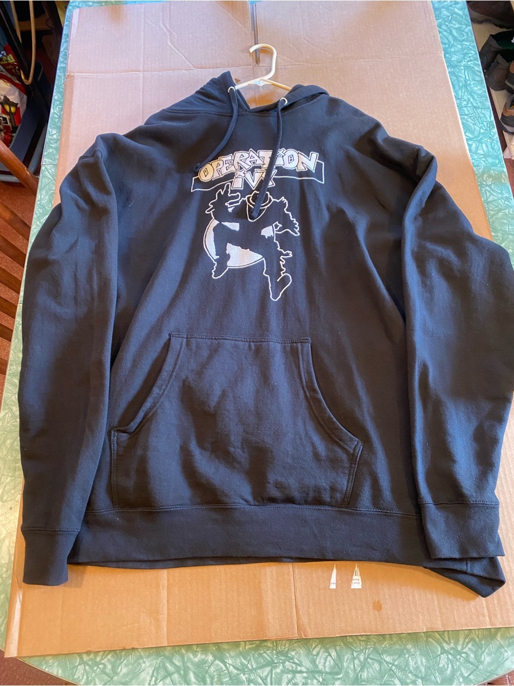 Nice Black Men’s 3XL Independent Brand Operation Ivy Pullover Hoody